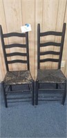 LADDER BACK CHAIRS