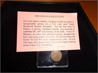 1909 Lincoln Head Cent