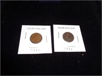 1903 & 1904 Indian Head Cent