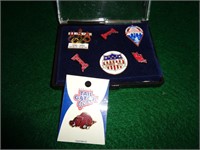 USA Olympic & Arkansas Collector Pins