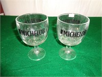 Michelob Beer Glasses (2)