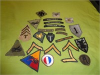 (24) Military Patches