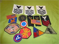 (16) Military Patches