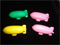 Vintage Toy Goodyear Rubber Blimps