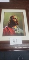 FRAMED 3D PICTURE OF JESUS