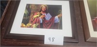 FRAMED 3D PICTURE OF JESUS