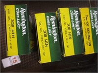 4 BOXES REMINGTON 308 WIN AMMO