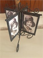 Metal Rotating Picture Frame