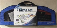 Sportcraft 3 Game Set - New in Package