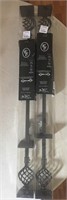 Lot of 2 Matching Curtain Rod Sets - New In Box