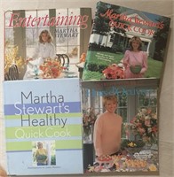 Lot of 4 Martha Stewart Cookbooks / Entertaining