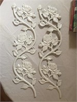 2 pc. Metal Floral Wall Decor