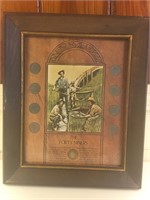 The Forty Niners Framed Coin Set