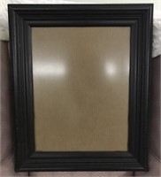 BLACK WOOD FRAME WITH GLASS