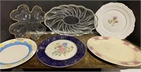 ASSORTED PLATES AND SERVING DISHES