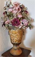 Entry Urn with Floral Arrangement