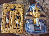 Egyptian Plaque and Wall Plaque