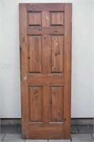 Wood Entry Door - 80.5"h x 31"l x 1.75"thick
