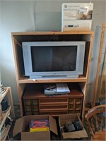 TV, Console, Record Player, Records & VHS