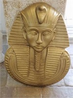 Gold Pharaoh Wall Plaque