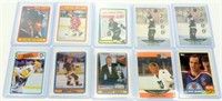 Big Name Hockey Card Lot of 10, includes Gretzky,