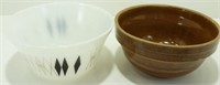 * (2) 9 inch Bowls - Made in USA