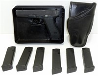 ** Glock 22 Gen. 2 40 Cal w/ Leather Holster & 7