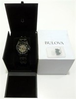 Bulova Skeleton Automatic Watch in Box - Works