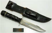 LifeKnife Survival Knife w/ Sheath - Compass in