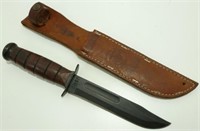Ka-Bar USMC Knife w/ Sheath