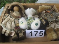 LIZZIE HIGH DOLLS AND 2 BOYDS BEARS