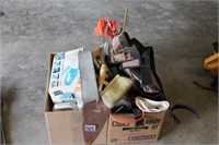 2 Boxes of Misc Construction Tools