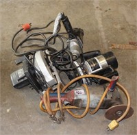 Pile Electric Hand Tools Large Grinder, etc