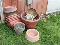 Pile Planters and Dog Bowls