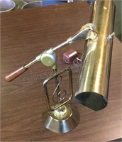 Brass Desk Lamp Music Note