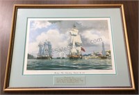 Signed Numbered Print Dedicated to Masonic Lodge