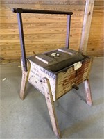 Early Wooden Miller No. 2 Washing Machine,