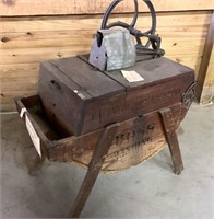 Early Boss Wooden Washing Machine,