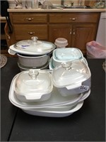 Casserole storage containers