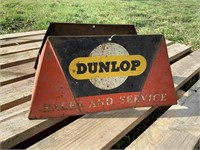 DUNLOP "SALES & SERVICE" SHOP COUNTER DISPLAY
