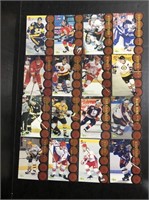 LOT OF (16) CLASSIC 5 SPORT HOCKEY TRADING CARDS