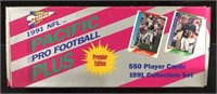 1991 PACIFIC PRO FOOTBALL PLUS PREMIER EDITION OF