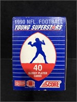 1990 SCORE NFL FOOTBALL YOUNG SUPERSTARS 40 PLAYER