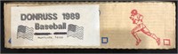 1989 DONRUSS MLB BASEBALL COMPLETE CARD SET