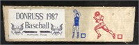 1987 DONRUSS MLB BASEBALL COMPLETE CARD SET