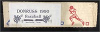 1990 DONRUSS MLB BASEBALL COMPLETE CARD SET