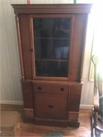 Wood Curio cabinet