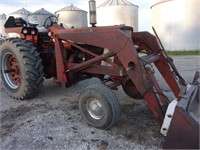 IH 706 Diesel 3 point wide front wl42 l Runs great