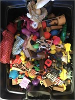 misc. box of toys