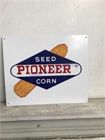 Pioneer seed corn sign 15 T x 18 L